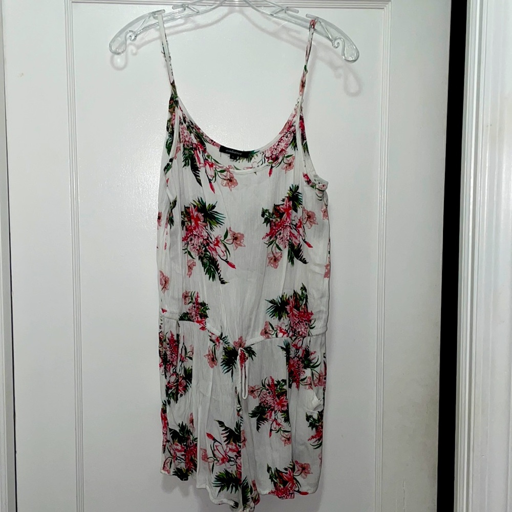 Cute floral romper